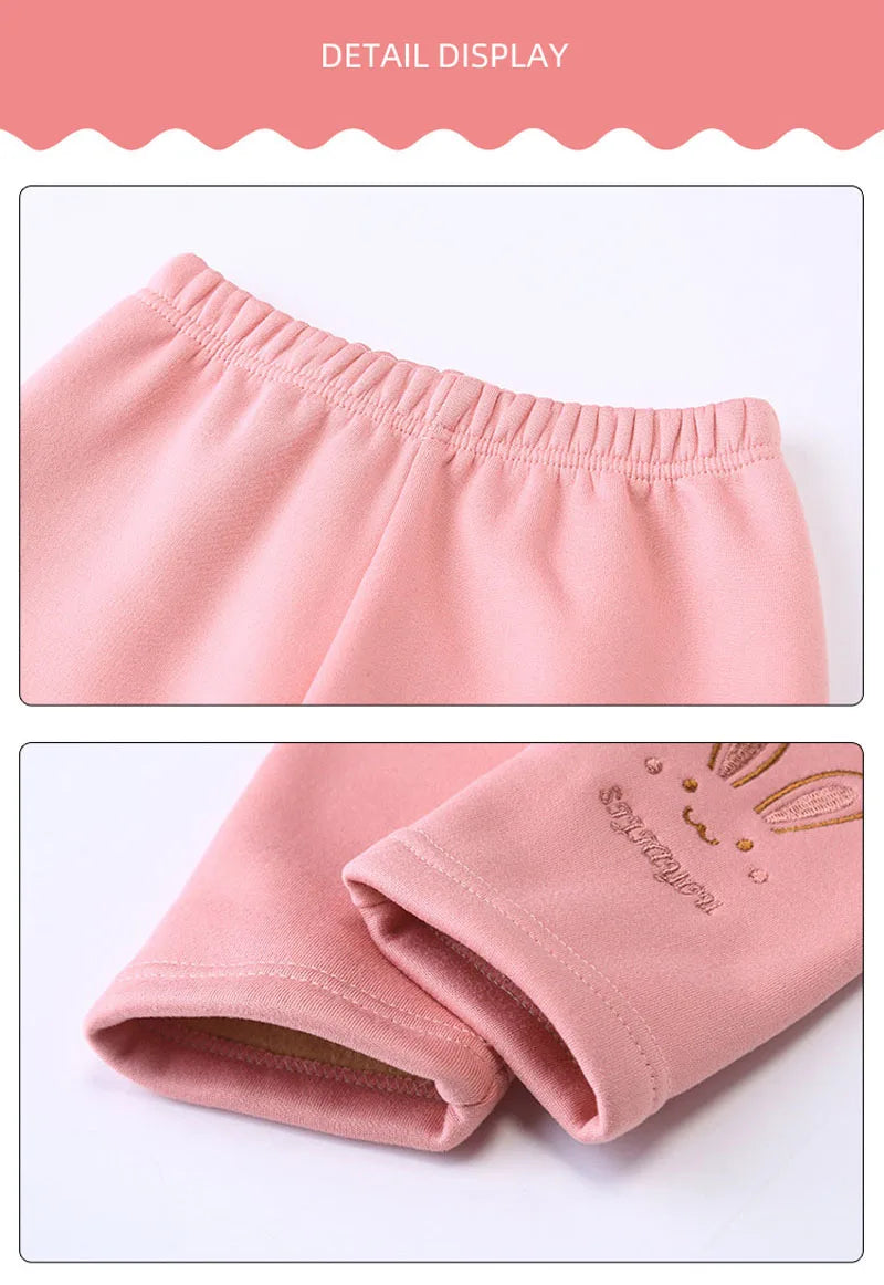 Girls Leggings Autumn Winter Thick Warm