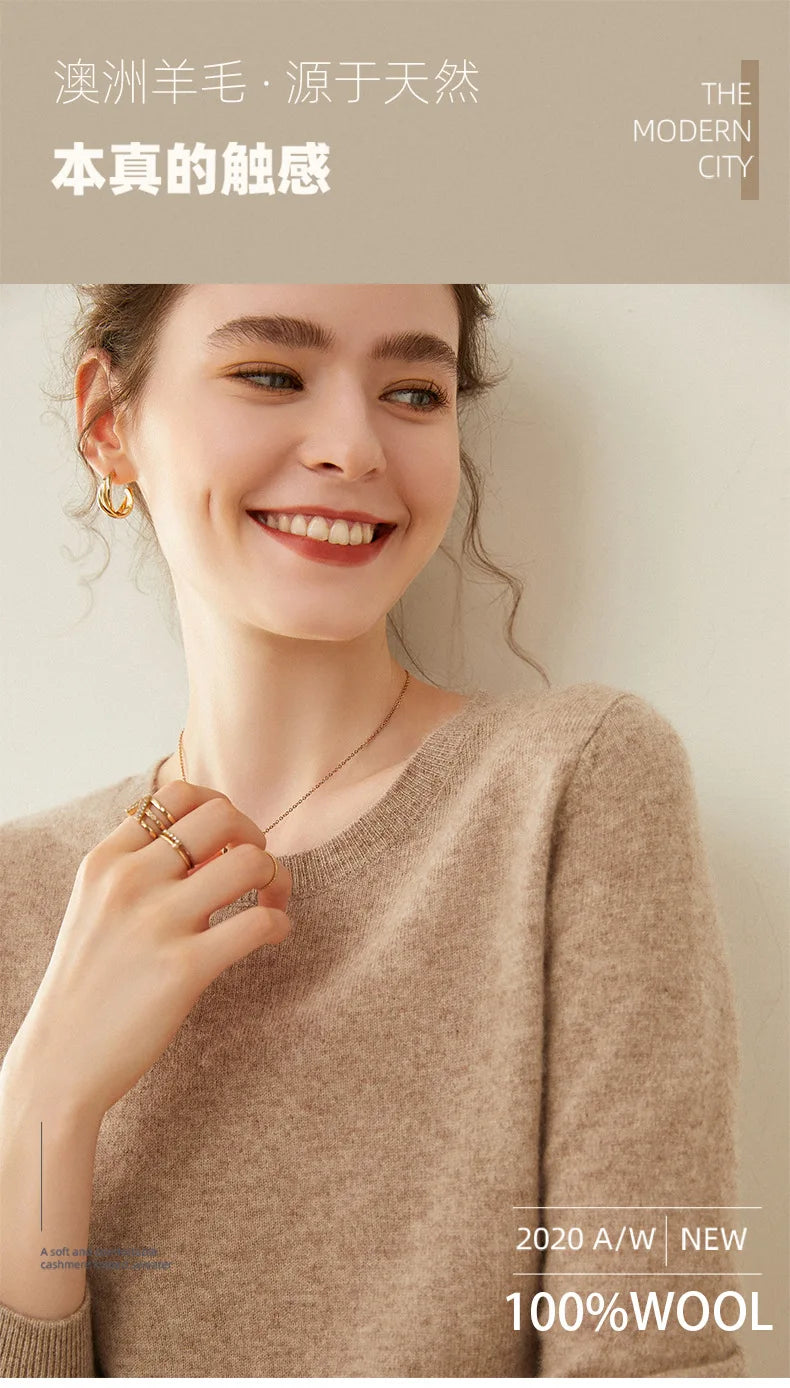 Autumn And Winter Cashmere Sweater