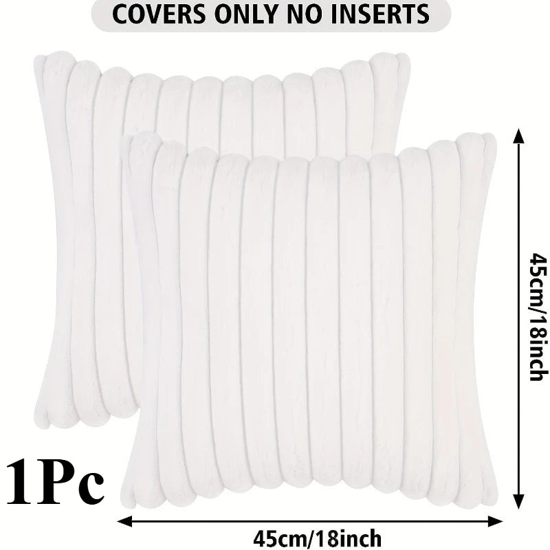 45x45cm Decorative Throw Pillow Cover Sofa Bedroom Striped Soft Pillow Cover Cushion Covers Home Decor