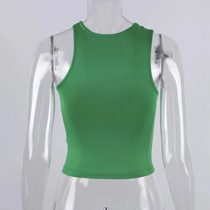 Off Shoulder Tank Irregular