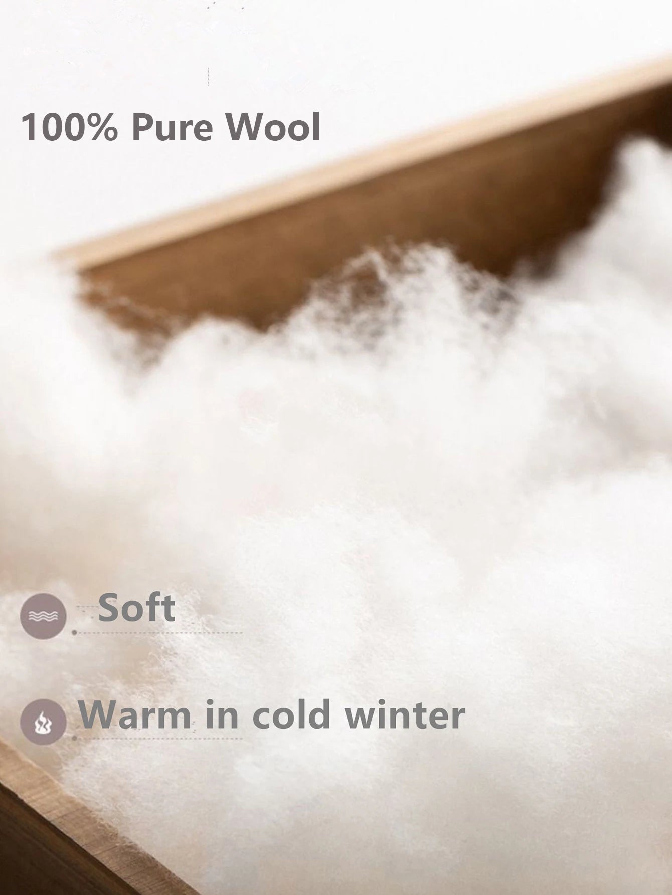 100% Merio Wool Neck Warmer