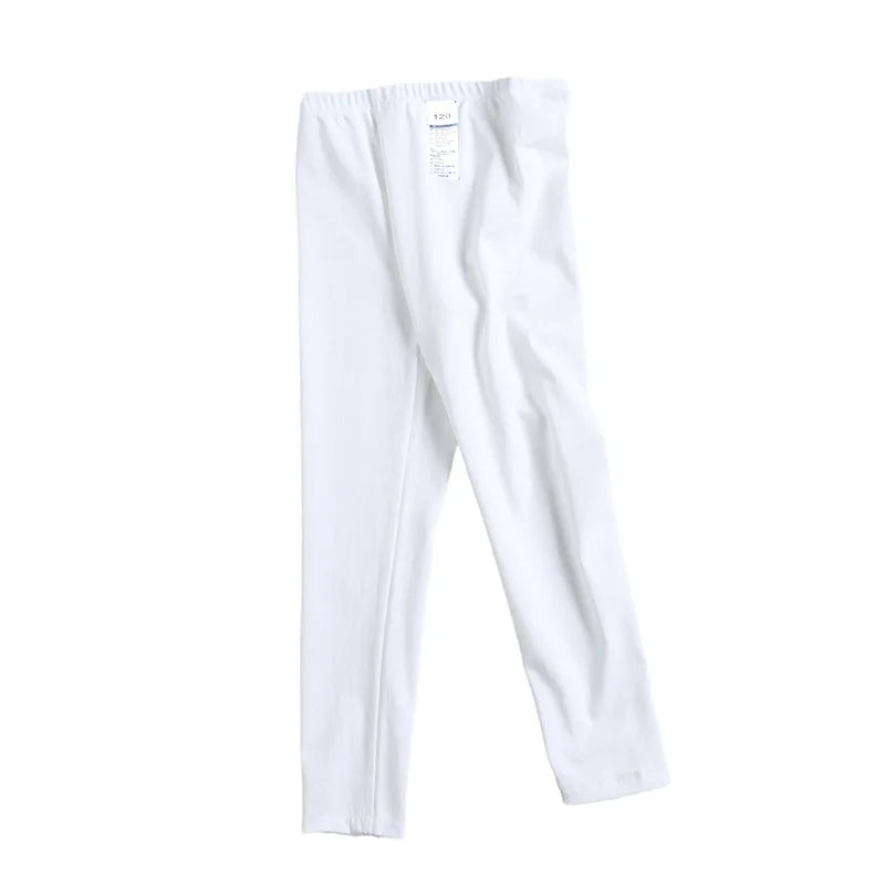Kids Solid Color Pants