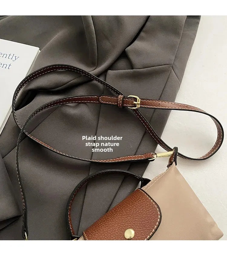 Retro Fashion Nylon Dumpling Bag
