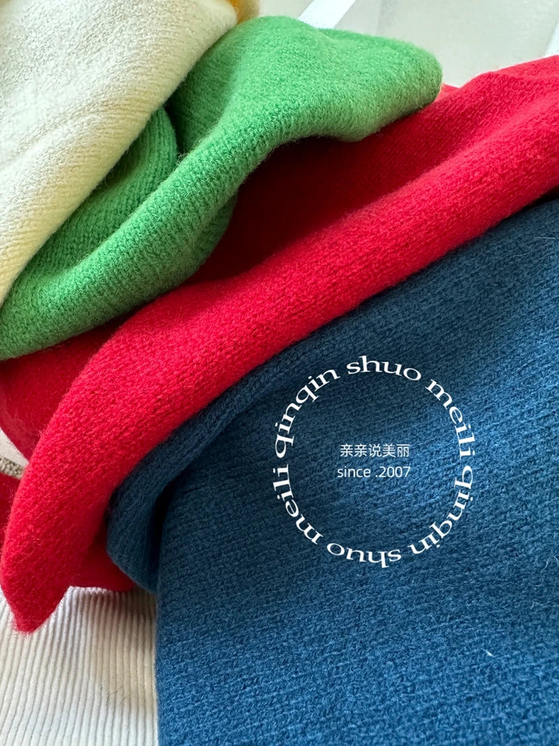wool cashmere triangle scarf