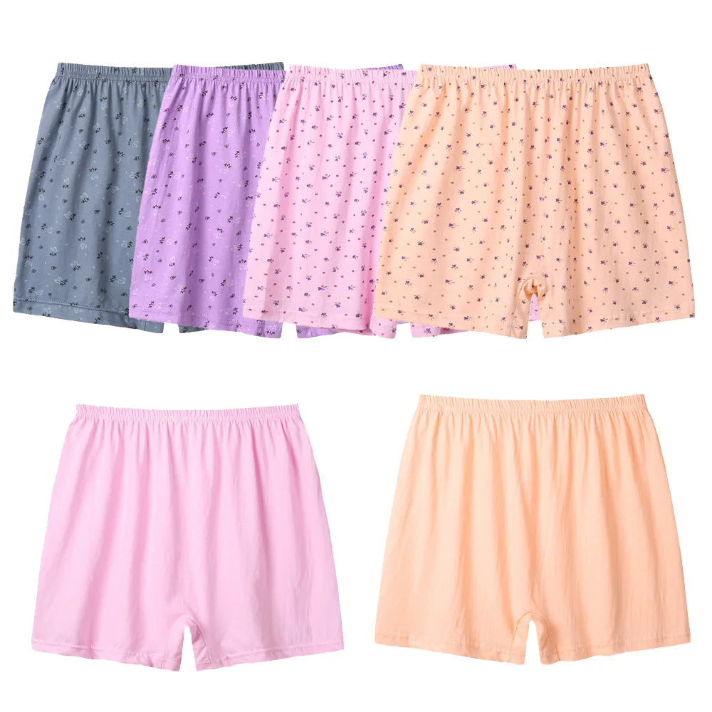 6ps/lot large size Boxer women cotton