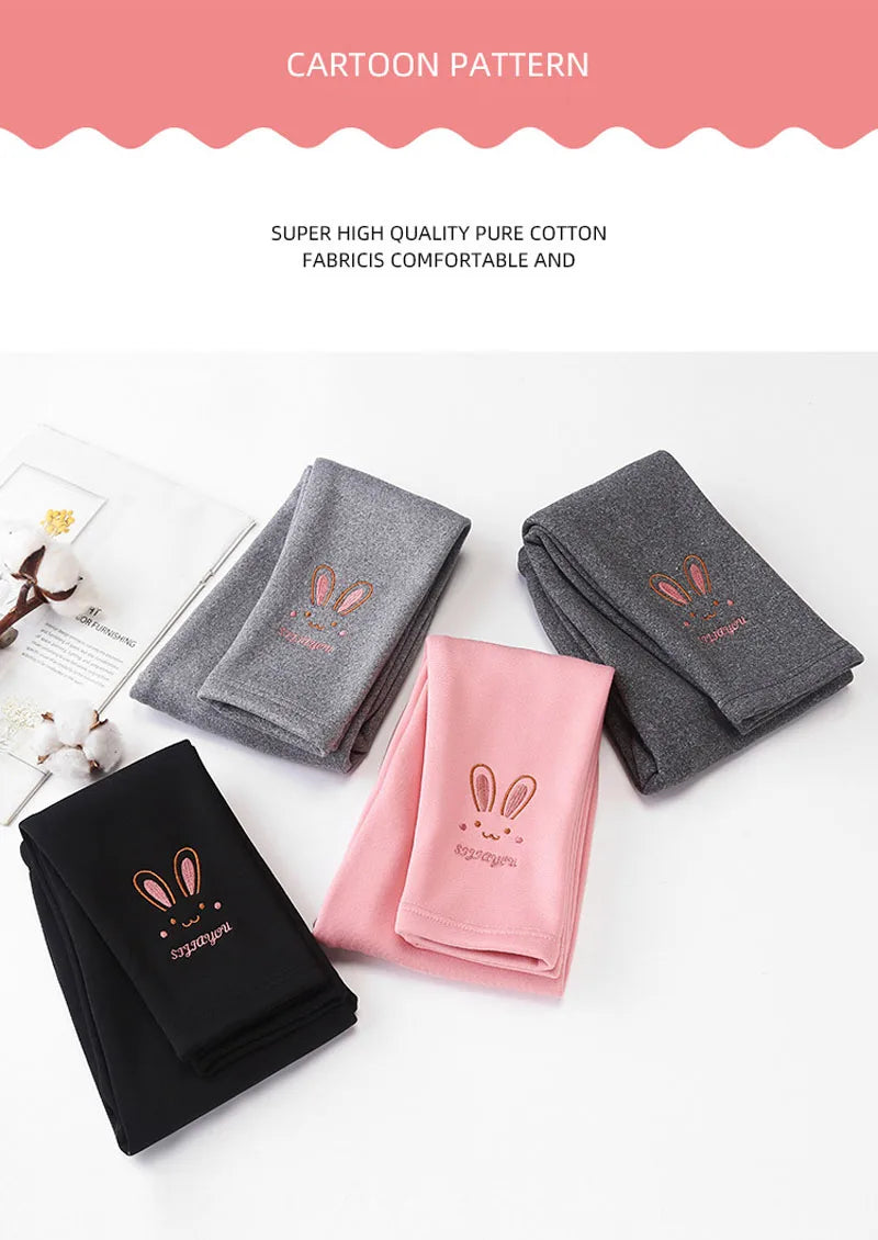 Girls Leggings Autumn Winter Thick Warm