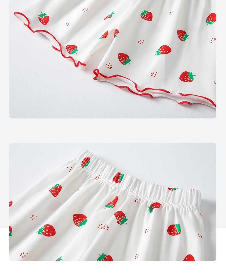 Girls Summer Pajama Sets