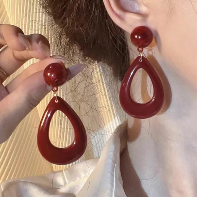 Ankela Red Ribbon Bow-knot