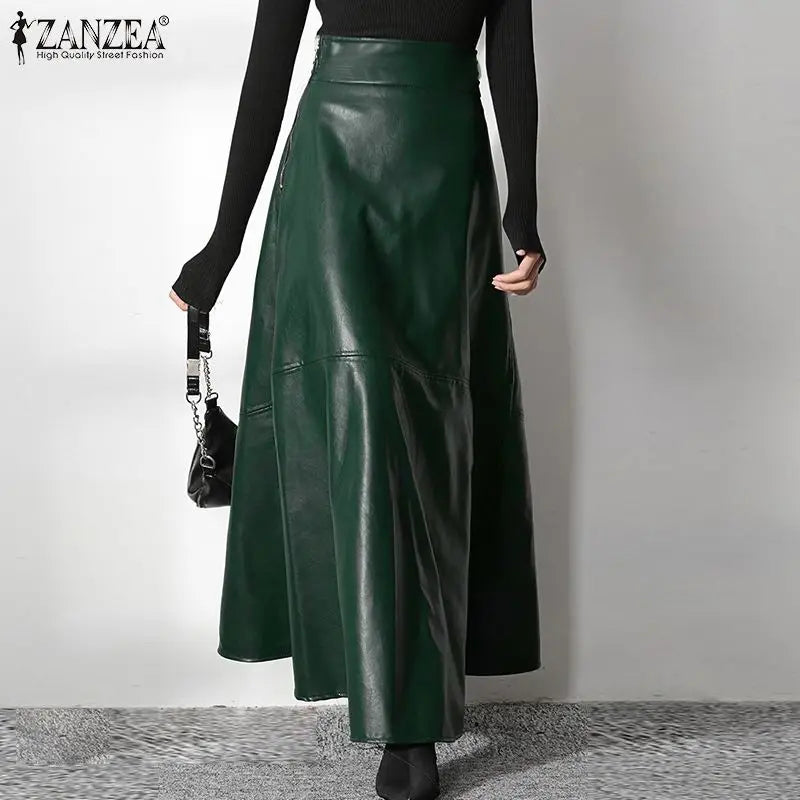 Solid Mujer Faldas