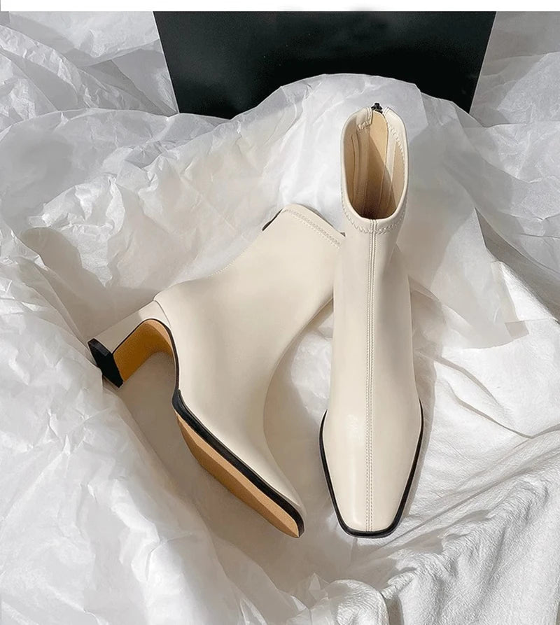 Vintage Warm Cotton Women Ankle Boots