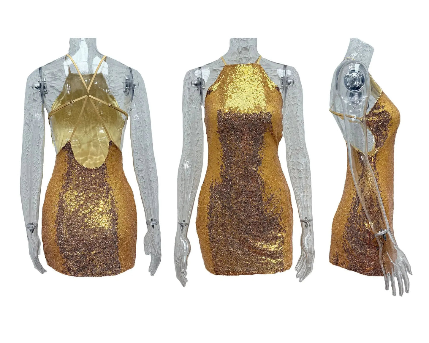 Fashion New Style Hanging Neck Sexy Socialite Dress