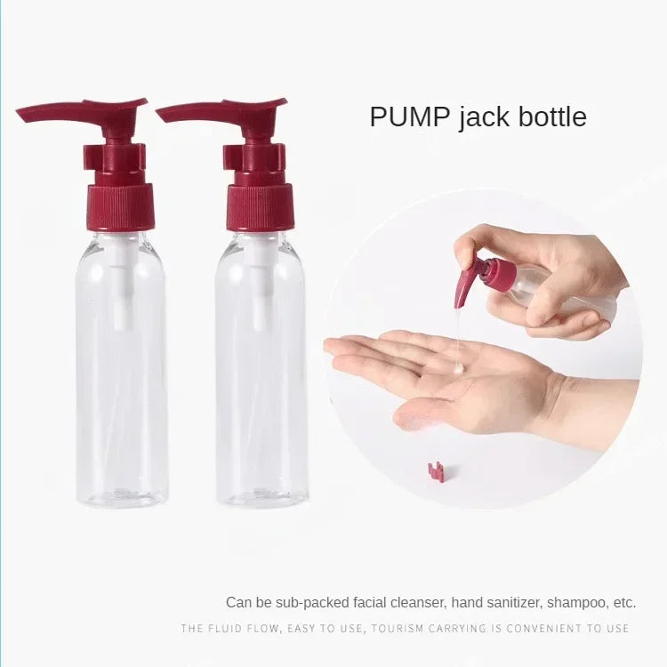 7PCS Travel Bottle Bag Wash Set