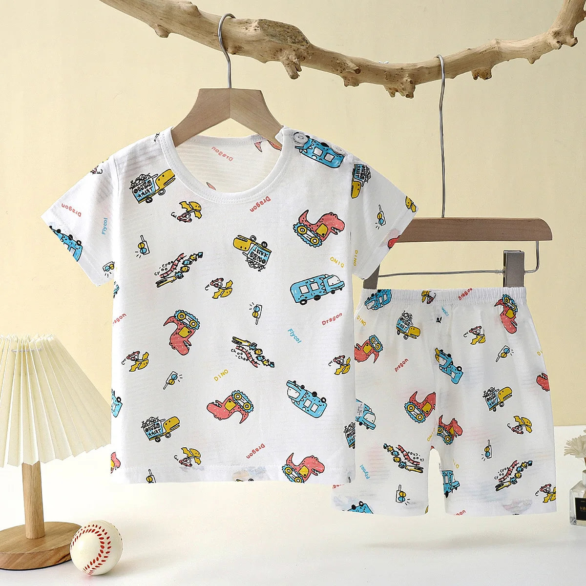 New Summer Children Home Clothing Pajamas Set