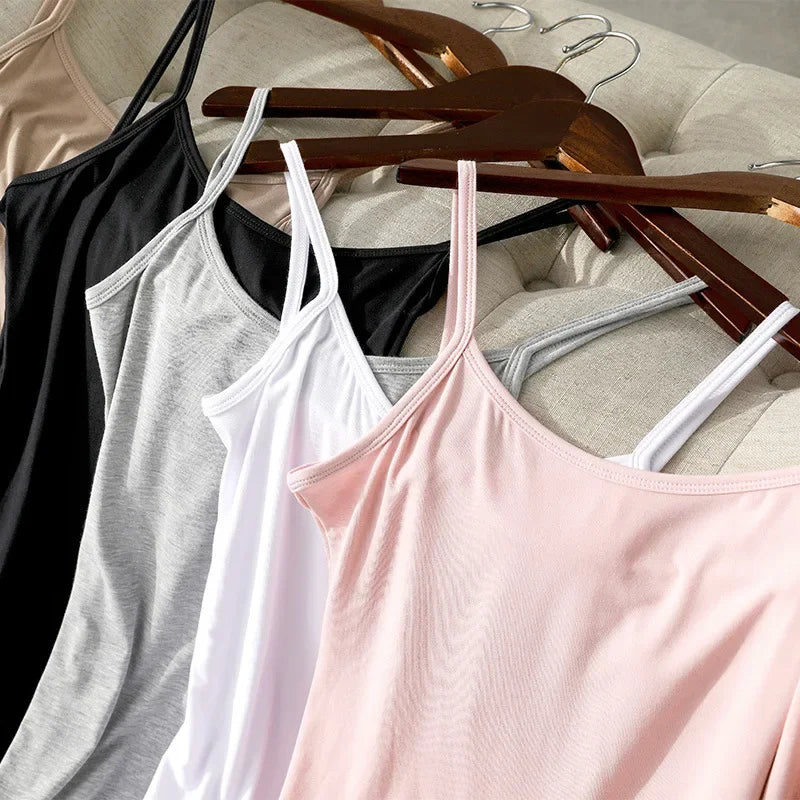 Sexy Camisoles Women Crop Tops Sleeveless Shirt