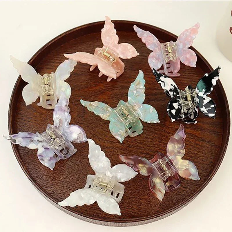 Retro Butterfly Hair Clips Back Of The Head Hair Claws