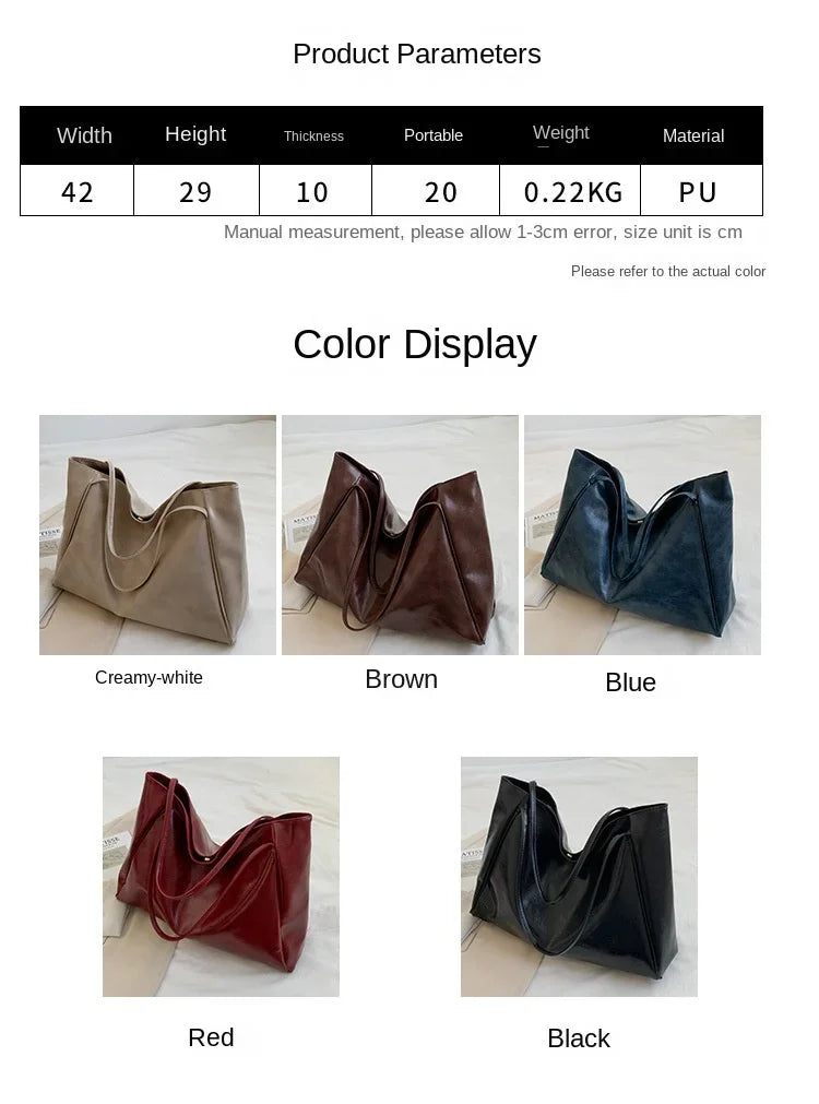 Women Tote Bag Fashion Underarm Pouch