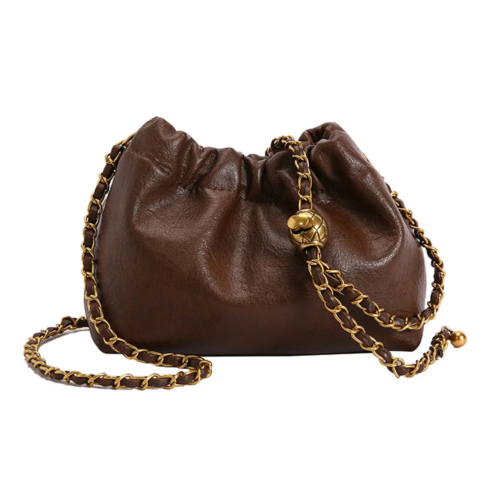 Women's Crossbody Tote Bag PU Leather Hobo Bag