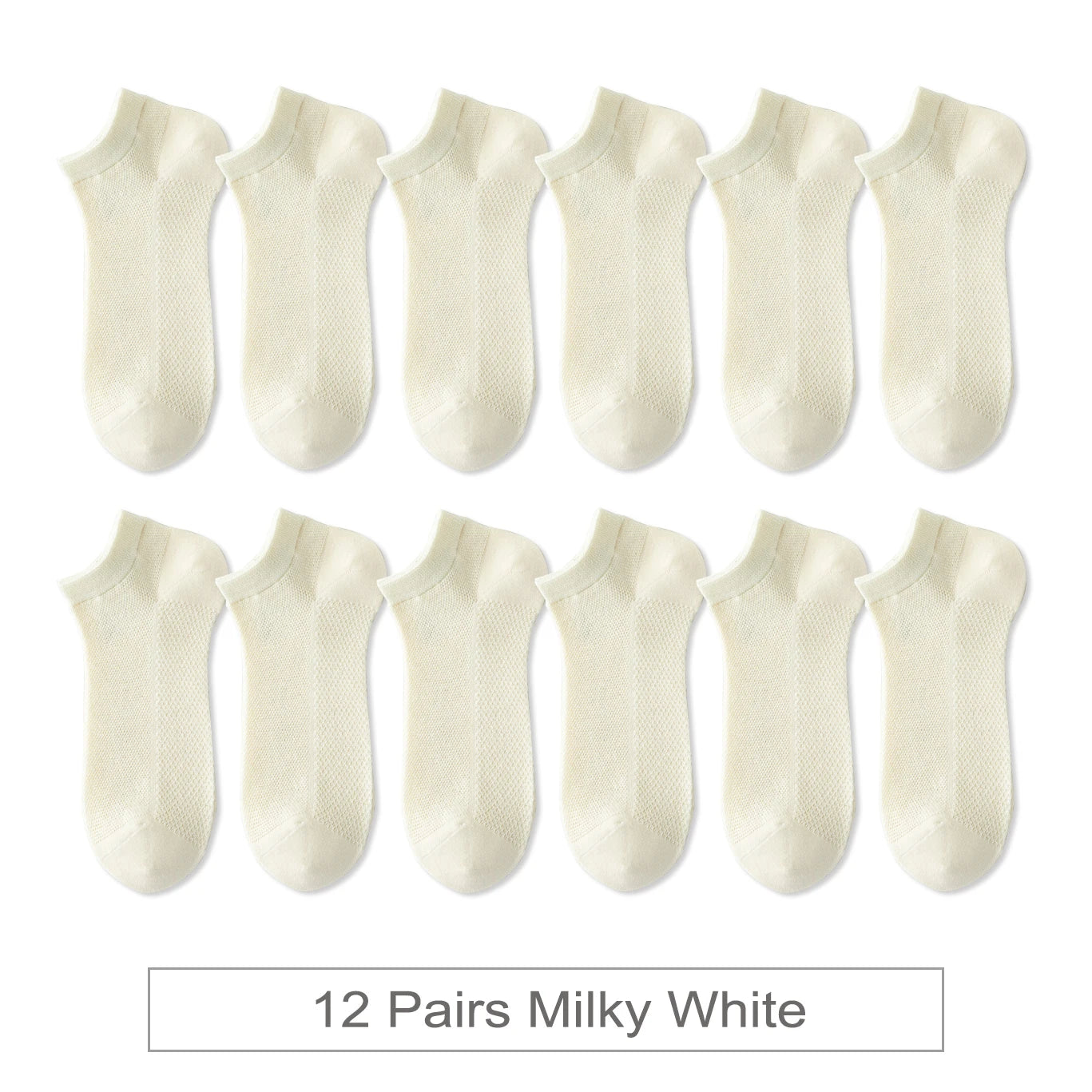 12 Pairs New Woman Cotton Socks Short Thin