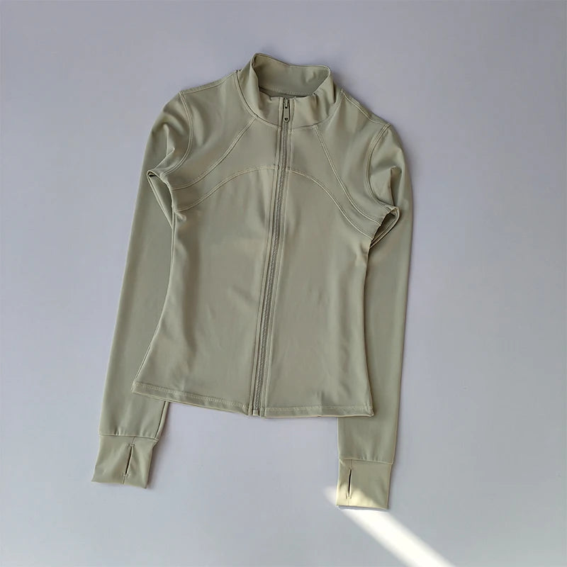 Yoga Suit Women's High-end Standing Collar