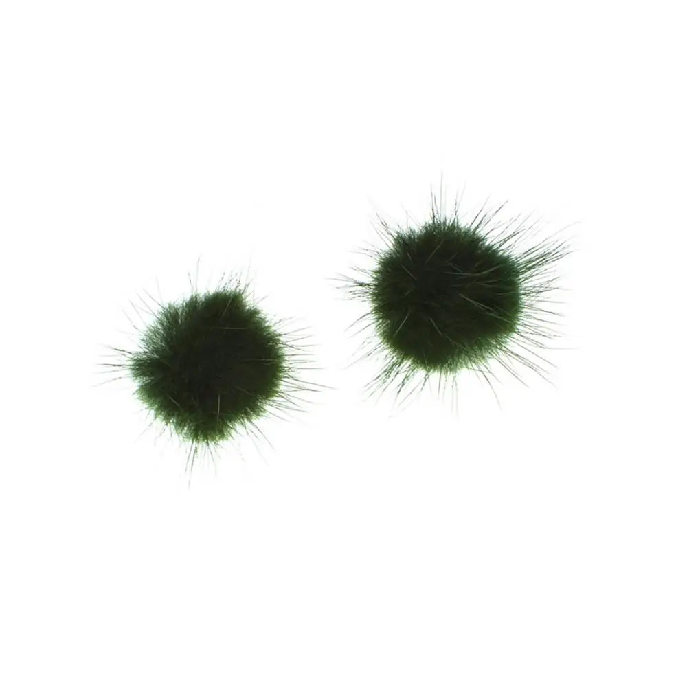 Women's Earrings Fashion Furry Fluffy Ball Stud Earrings Girls