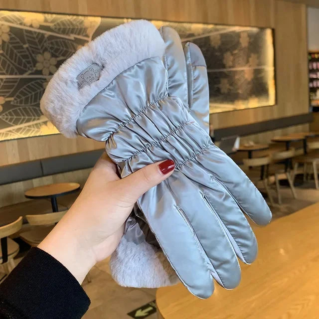 Ski Gloves Women Winter