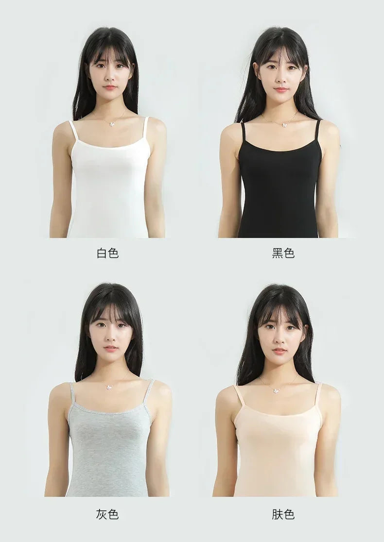 Sexy Camisoles Women Crop Tops Sleeveless Shirt