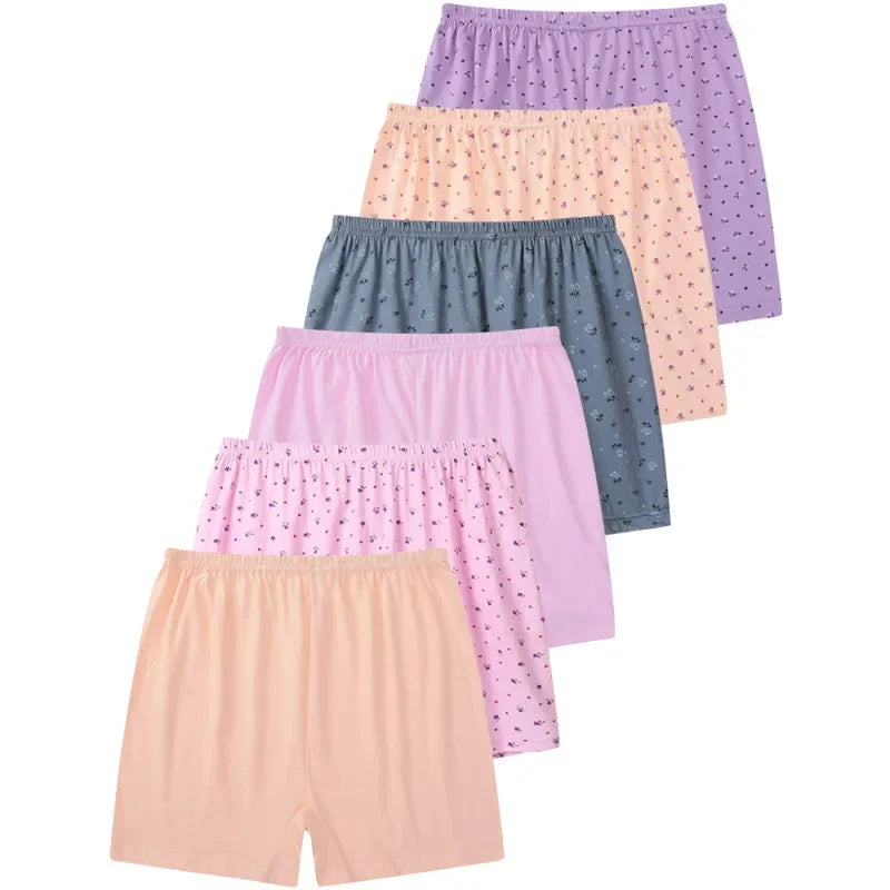 6ps/lot large size Boxer women cotton