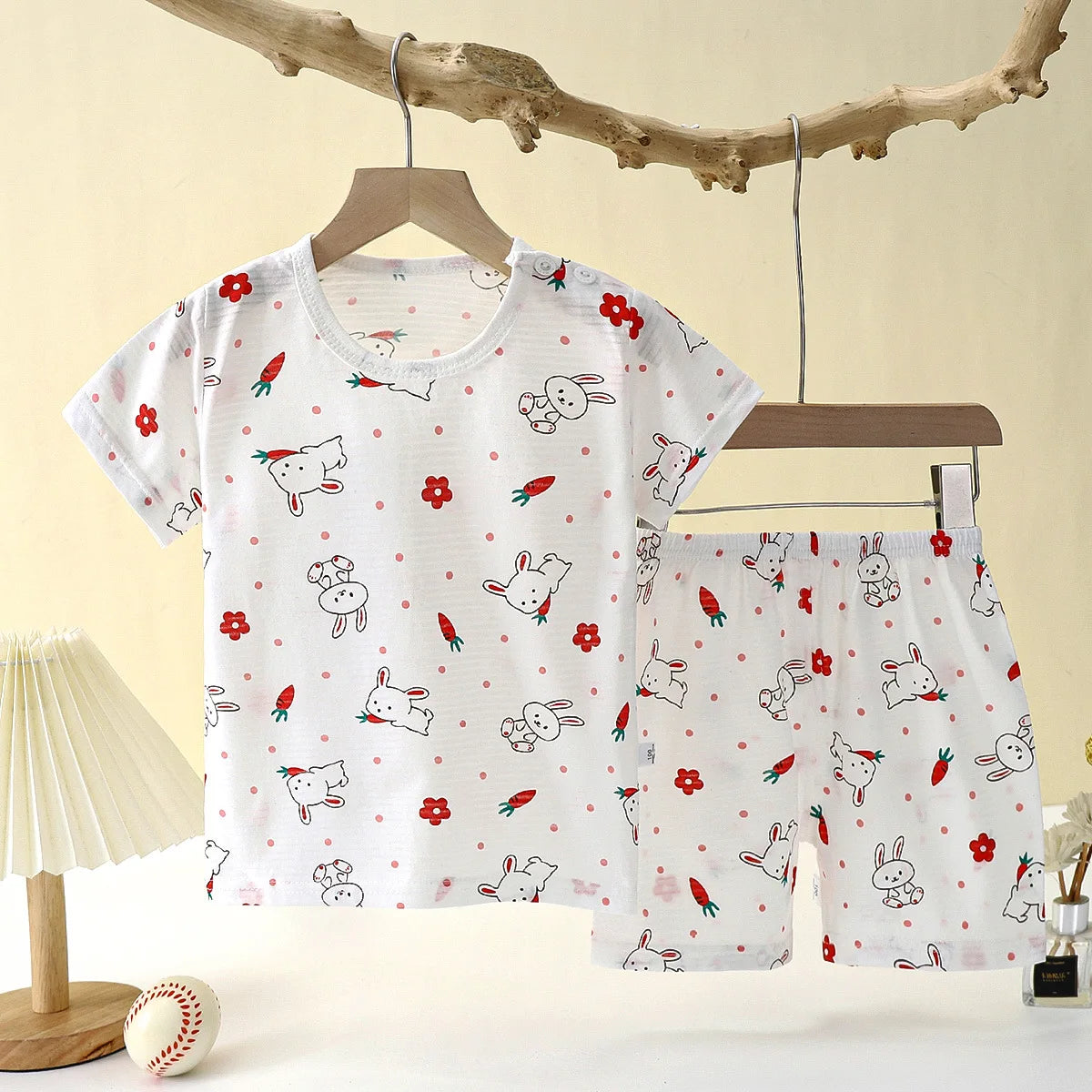New Summer Children Home Clothing Pajamas Set