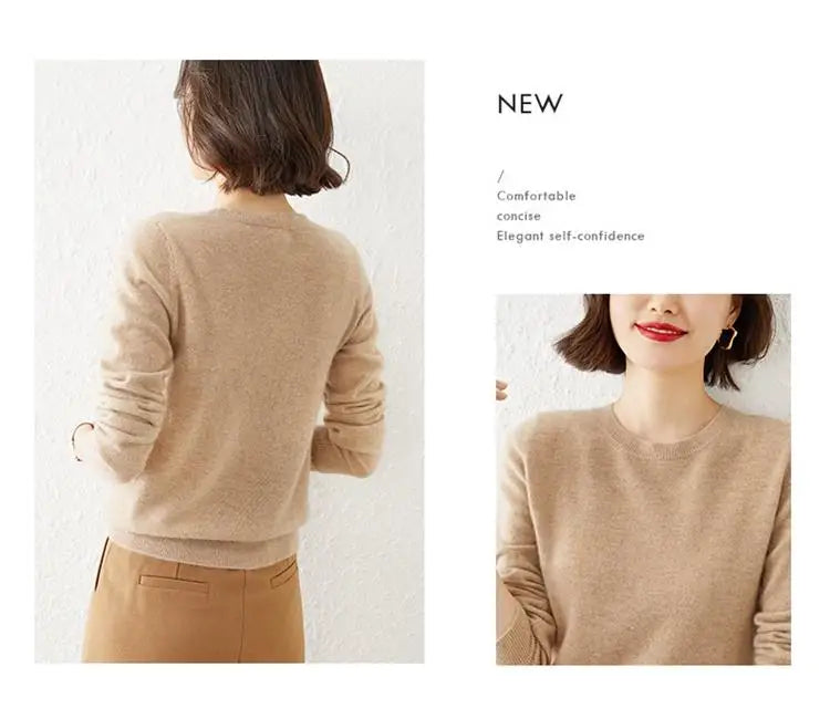 Autumn And Winter Cashmere Sweater