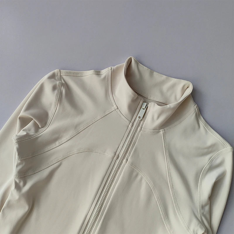 Yoga Suit Women's High-end Standing Collar