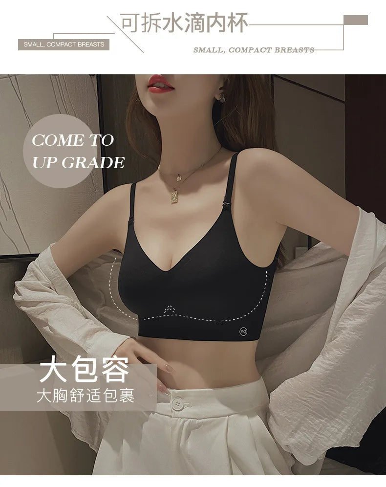 Sexy Large Backless Bra for Women