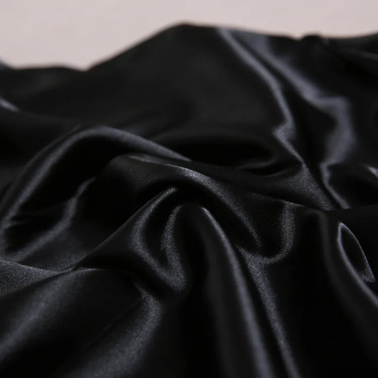 Pillowcase Silk Pillow Cover Silky Satin 1pc