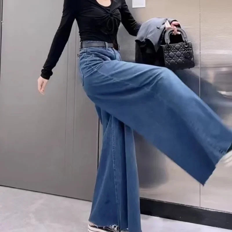 Retro Loose Super Wide-leg Jeans