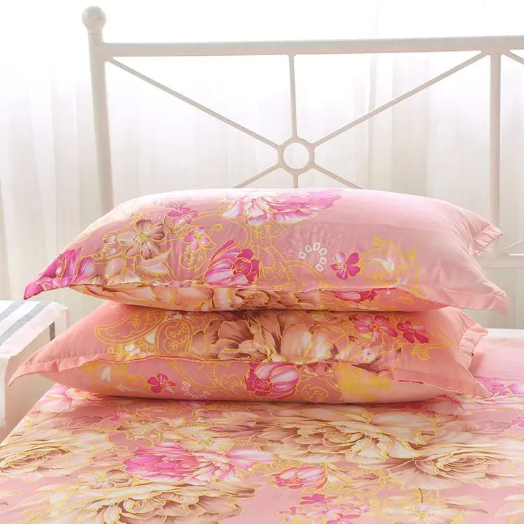 Pillowcase Adult Pair of Simple Thickened Student Dormitory Sprinkle Shop Apartment All Year Round Pillow Cover 2 2xpillowcases