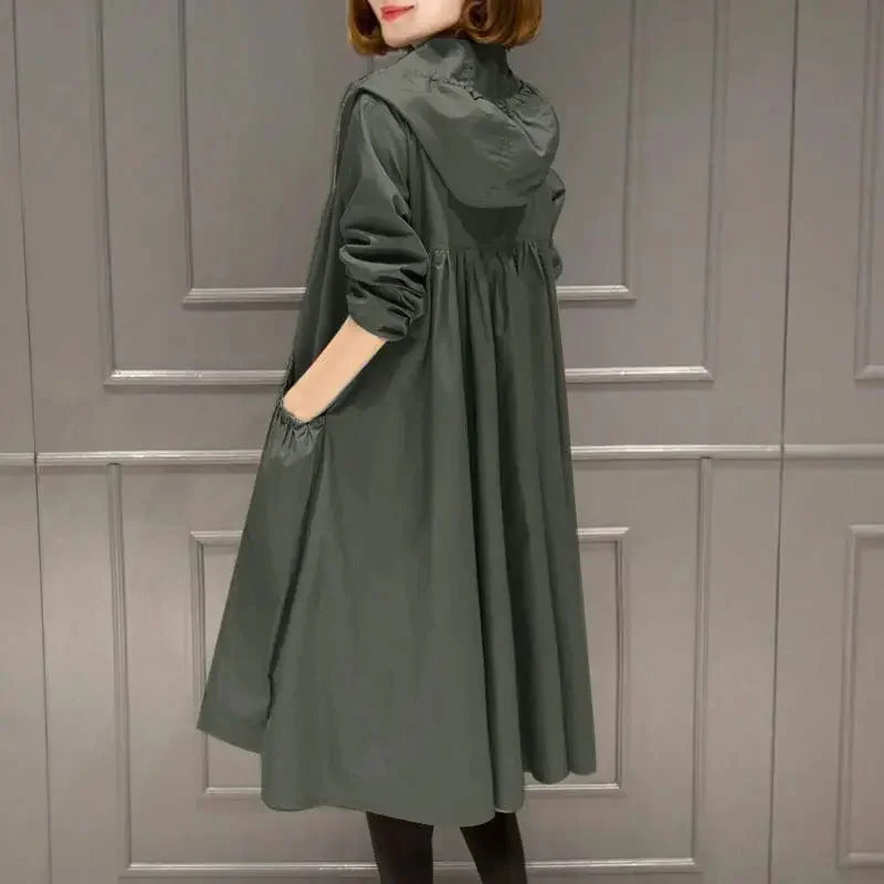 Korean Fashion Coats Thin and Light Windbreaker Women's Clothing