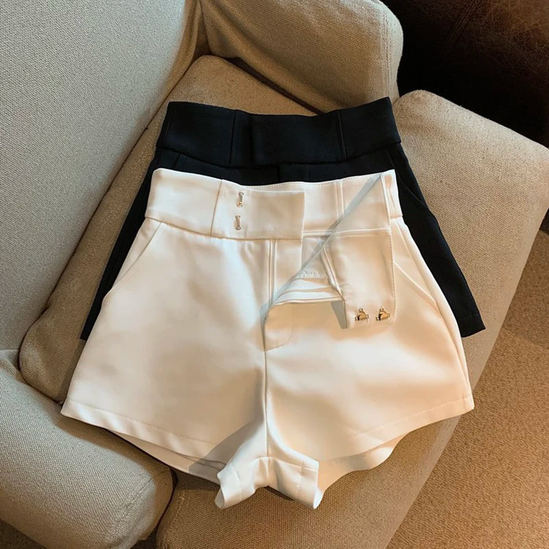 High Waisted Shorts A Line
