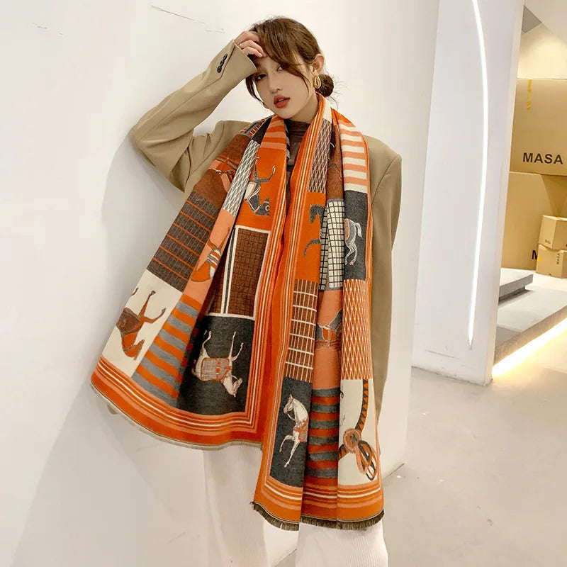 Winter Cashmere Scarf