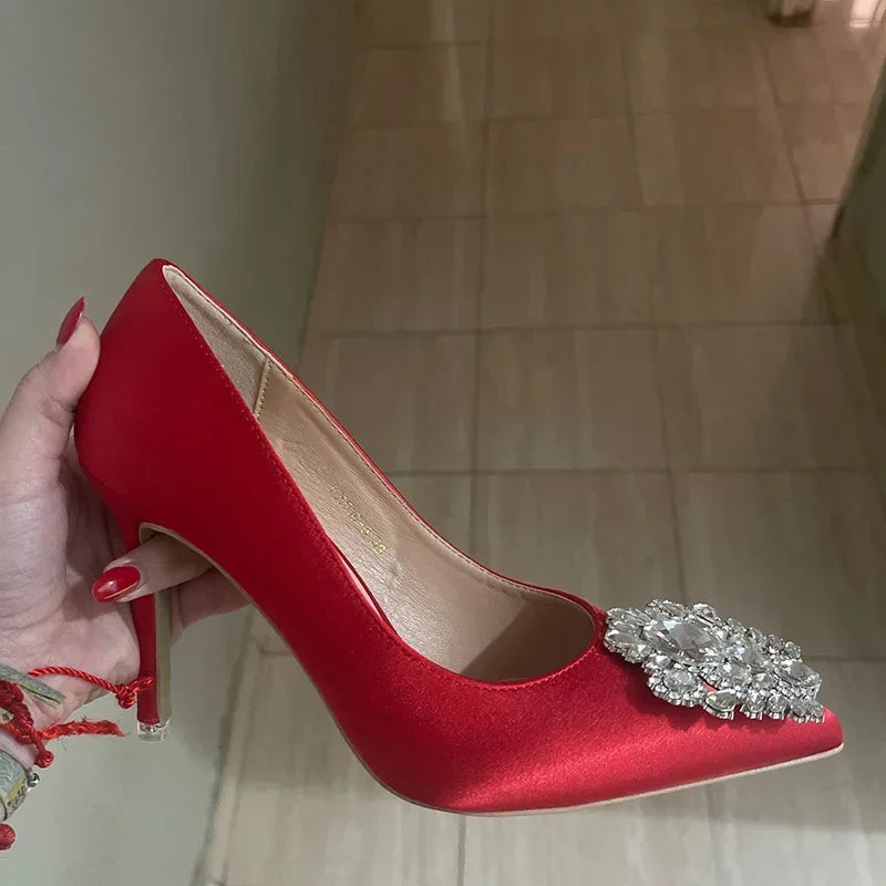 Crystal Drag Queen Pumps