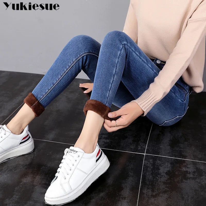 Winter Warm Jeans