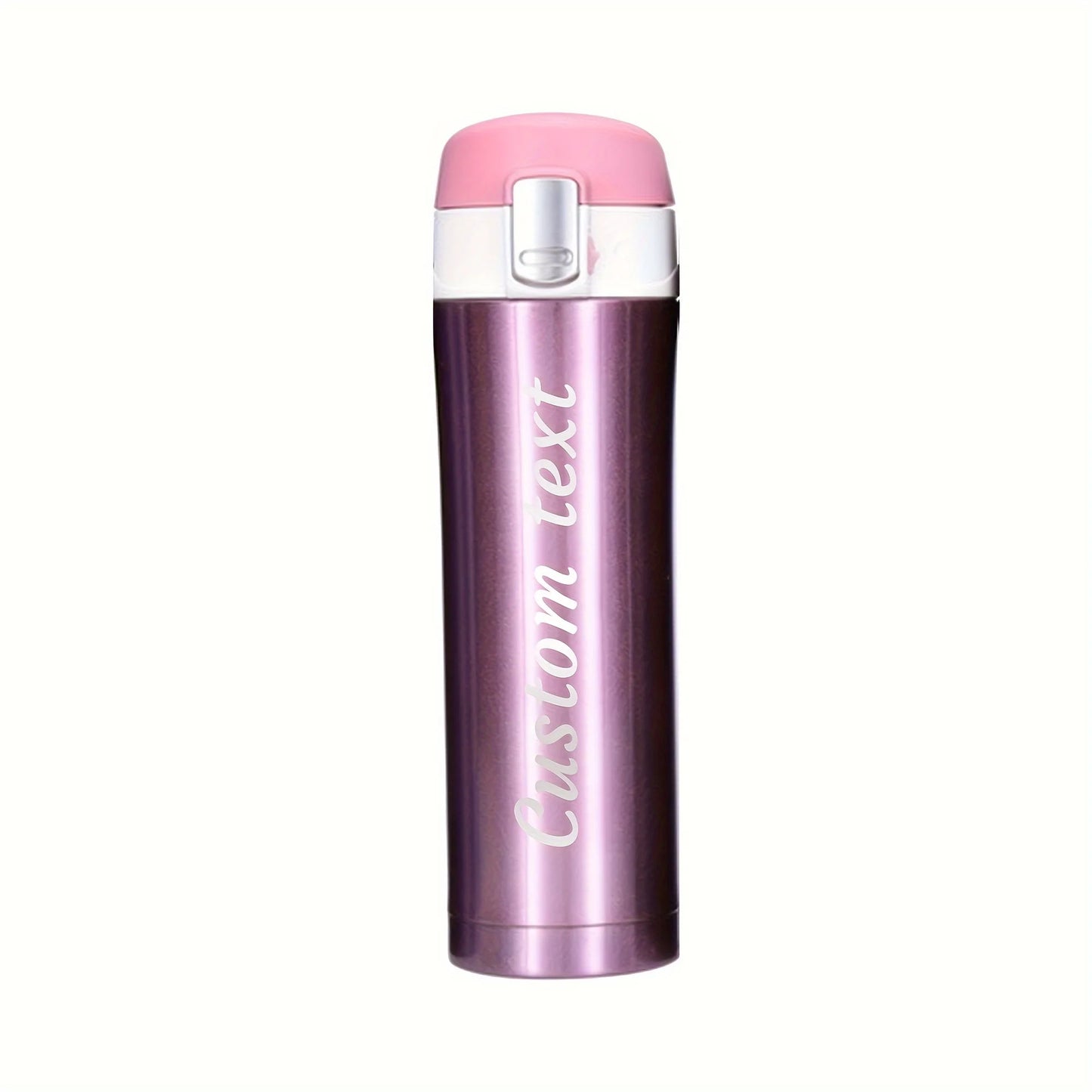 Personalized Laser Engraved Name Insulated Bottle with Lock