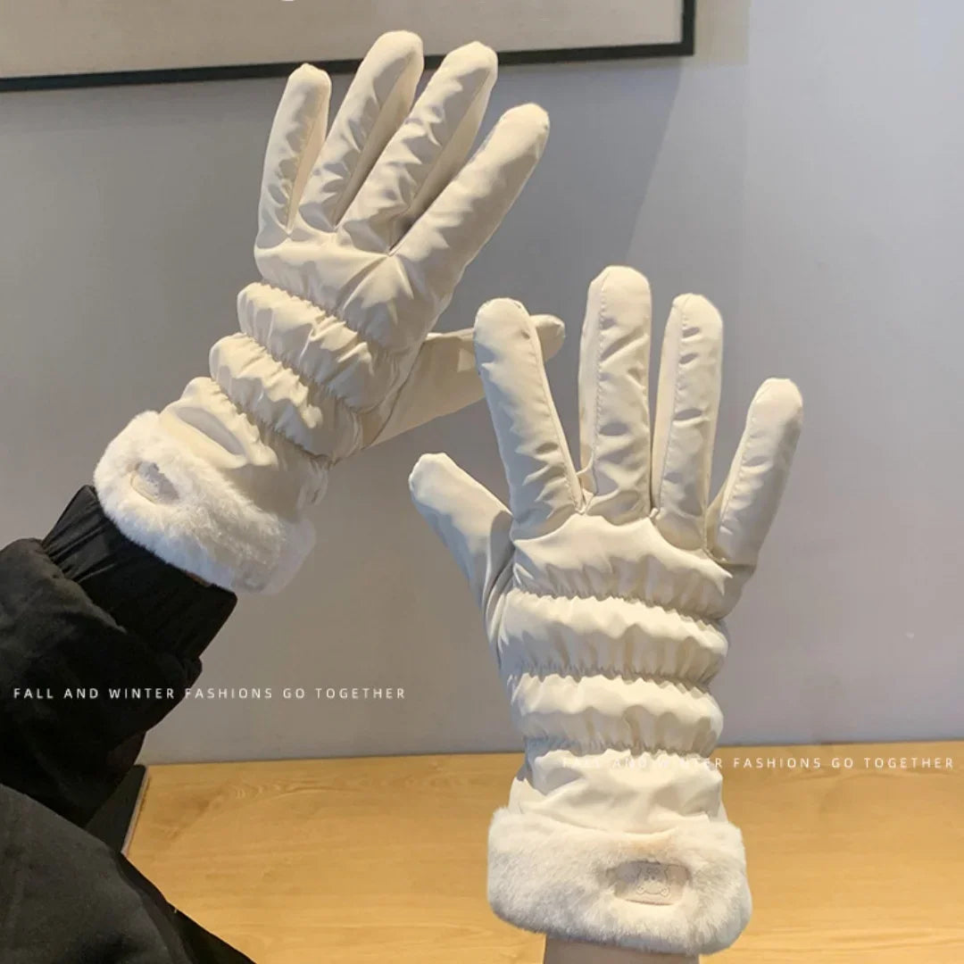Ski Gloves Women Winter
