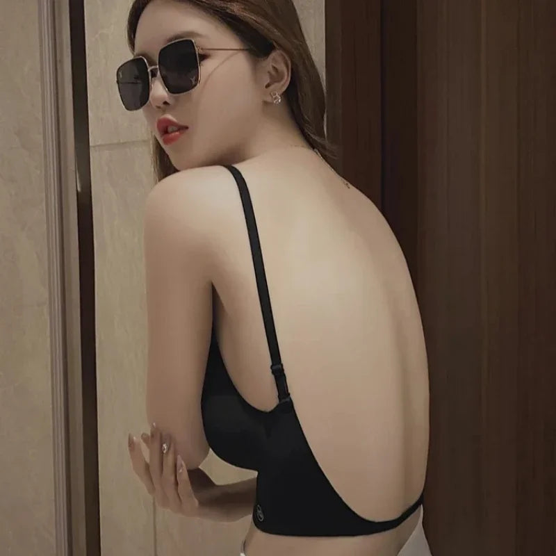 Sexy Large Backless Bra for Women