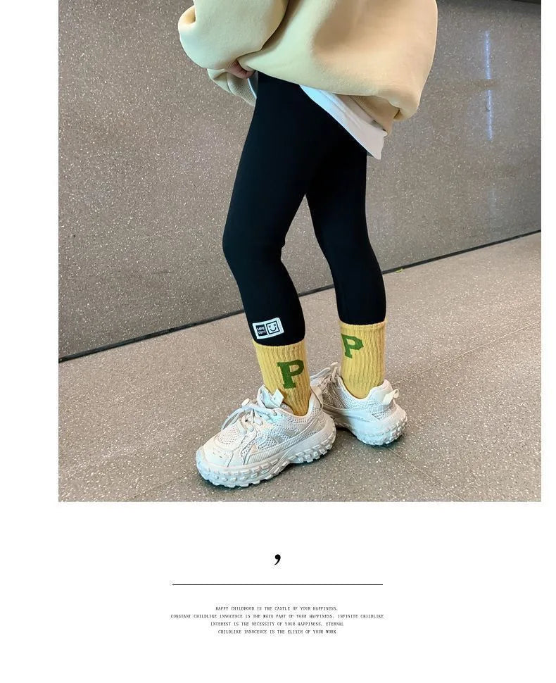 1pcs Autumn Winter Girls Leggings