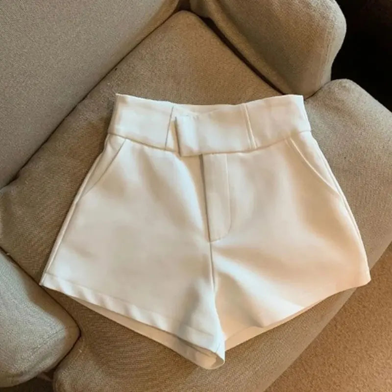 High Waisted Shorts A Line