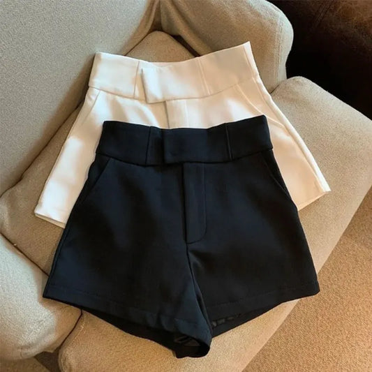 High Waisted Shorts A Line