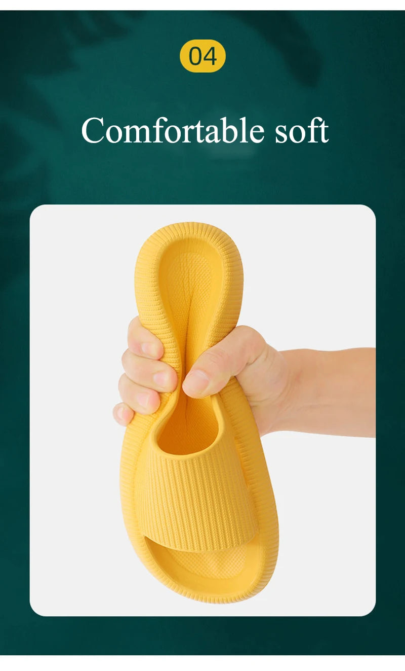 Women Thick Platform Cloud Slippers