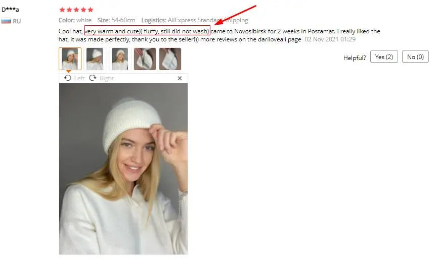 Winter Angola Rabbit Fur Knitted Beanies