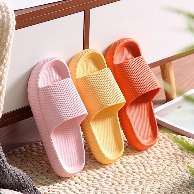 Women Thick Platform Cloud Slippers