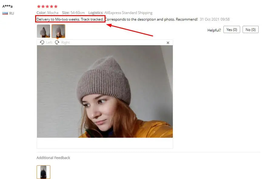 Winter Angola Rabbit Fur Knitted Beanies