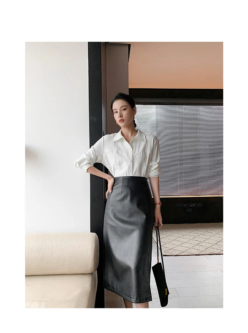 Nerazzurri Midi skirts below knee